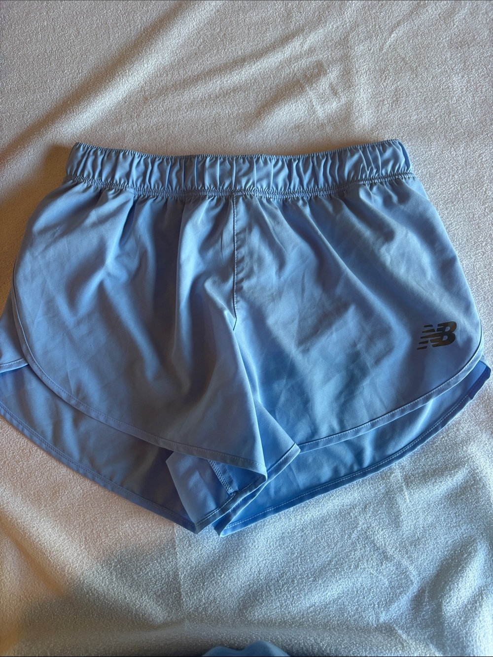 New Balance Women's Sky Blue Athletic Running Shorts